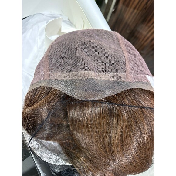Belle tress “Katniss” Icon luxury synthetic wig color Soft Amber  brown New